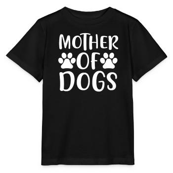 Mutter von Hunden - Stanley/Stella Kinder T-Shirt MINI CREATOR  - Schwarz - Vorne - Mikhail (115cm)