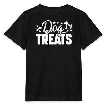 Dog Treats - Stanley/Stella MINI CREATOR Kids’ T-Shirt - black - Front - Mikhail (115cm)