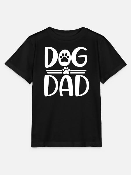 Hunde-Papa - Stanley/Stella Kinder T-Shirt MINI CREATOR  - Schwarz