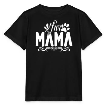Maman de fourrure - T-shirt bio MINI CREATOR Stanley/Stella Enfant - noir - Devant - Mikhail (115cm)