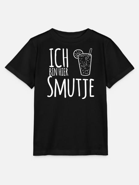 Ich bin hier Smutje - Stanley/Stella Kinder T-Shirt MINI CREATOR  - Schwarz