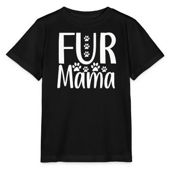Fell-Mama - Stanley/Stella Kinder T-Shirt MINI CREATOR  - Schwarz - Vorne - Mikhail (115cm)