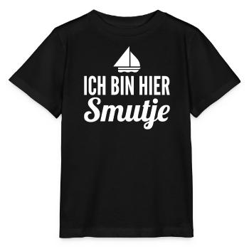 Ich bin hier Smutje - Stanley/Stella Kinder T-Shirt MINI CREATOR  - Schwarz - Vorne - Mikhail (115cm)
