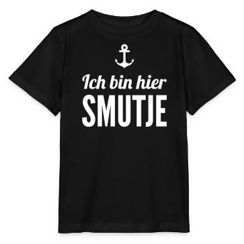 I'm here Smutje - Stanley/Stella MINI CREATOR Kids’ T-Shirt - black - Front - Mikhail (115cm)