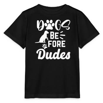 Hunde vor Kerlen - Stanley/Stella Kinder T-Shirt MINI CREATOR  - Schwarz - Vorne - Mikhail (115cm)