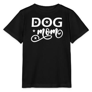 Maman chien - T-shirt bio MINI CREATOR Stanley/Stella Enfant - noir - Devant - Mikhail (115cm)