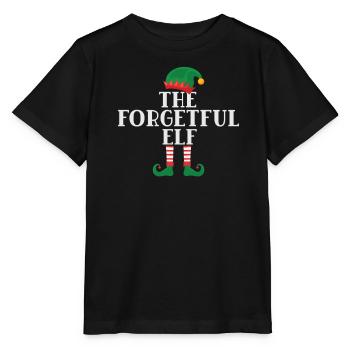 L’elfe oublieux motif norvégien - T-shirt bio MINI CREATOR Stanley/Stella Enfant - noir - Devant - Mikhail (115cm)