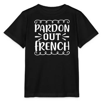 Forgive our French - Stanley/Stella MINI CREATOR Kids’ T-Shirt - black - Front - Mikhail (115cm)