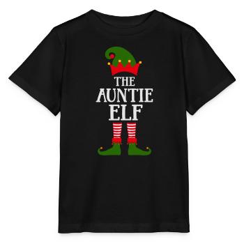 Le modèle norvégien Tante-Elfe-Elfe - T-shirt bio MINI CREATOR Stanley/Stella Enfant - noir - Devant - Mikhail (115cm)