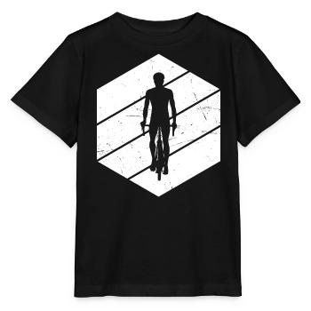 Cycling Cycling - Stanley/Stella MINI CREATOR Kids’ T-Shirt - black - Front - Mikhail (115cm)