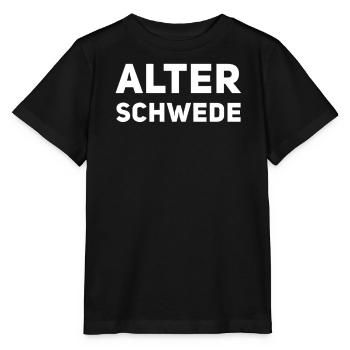Vieux Suédois - Lustiger Spruch - Drôle - T-shirt bio MINI CREATOR Stanley/Stella Enfant - noir - Devant - Mikhail (115cm)