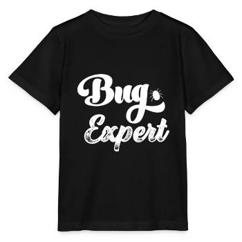 Bug Expert Bugs Gamer Computer Scientist Programming - Stanley/Stella MINI CREATOR Kids’ T-Shirt - black - Front - Mikhail (115cm)