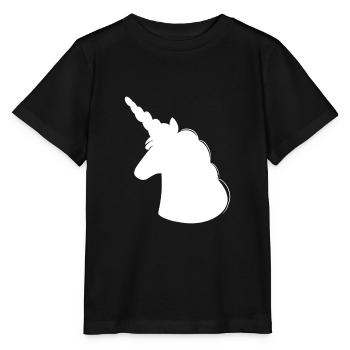 Licorne licorne - T-shirt bio MINI CREATOR Stanley/Stella Enfant - noir - Devant - Mikhail (115cm)