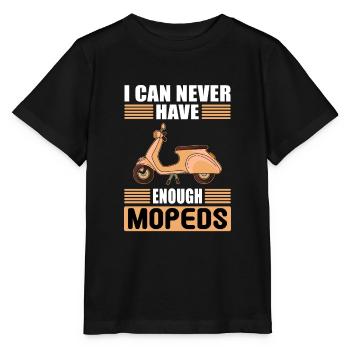 Cyclomoteurs Mobylette Mobylette Mokick Mobylette - T-shirt bio MINI CREATOR Stanley/Stella Enfant - noir - Devant - Mikhail (115cm)
