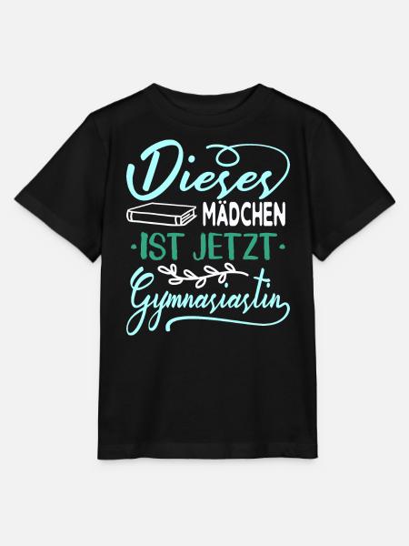 Einschulung Gymnasium Mädchen - Stanley/Stella Kinder T-Shirt MINI CREATOR - Schwarz