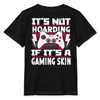 Gamer Gamer Gaming Console Video Games - Stanley/Stella MINI CREATOR Kids’ T-Shirt - black - Front - Mikhail (115cm)