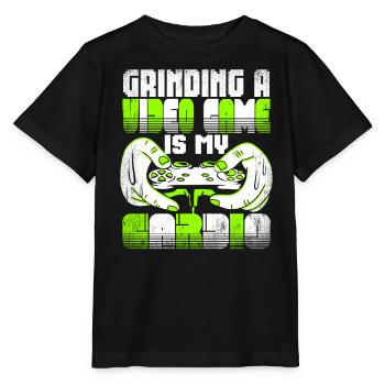 Gamer Gamer Gaming Console Video Games - Stanley/Stella MINI CREATOR Kids’ T-Shirt - black - Front - Mikhail (115cm)