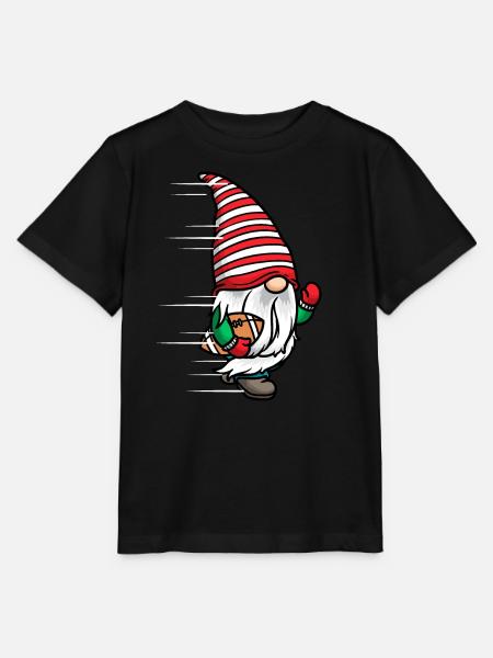 Weihnachtszwerg Weihnachten Wichtel Football - Stanley/Stella Kinder T-Shirt MINI CREATOR  - Schwarz