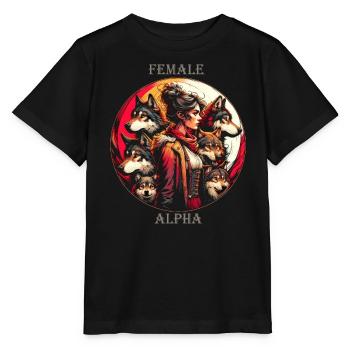 Alpha-Geist-Essenz - Stanley/Stella Kinder T-Shirt MINI CREATOR  - Schwarz - Vorne - Mikhail (115cm)
