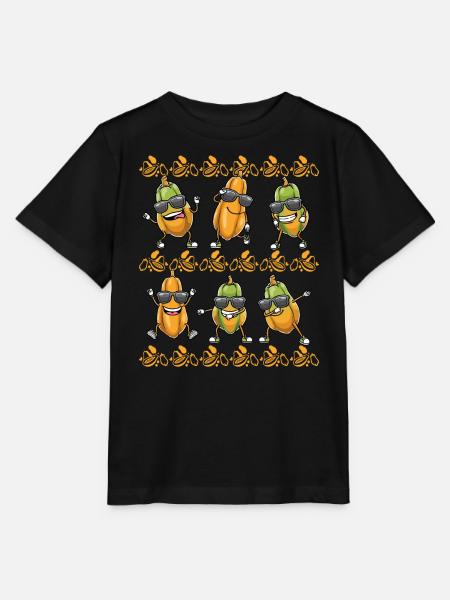 Papaya Tanzen - Stanley/Stella Kinder T-Shirt MINI CREATOR  - Schwarz