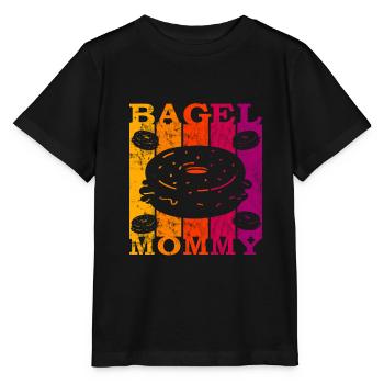 Bagel Mommy - Stanley/Stella MINI CREATOR Kids’ T-Shirt - black - Front - Mikhail (115cm)