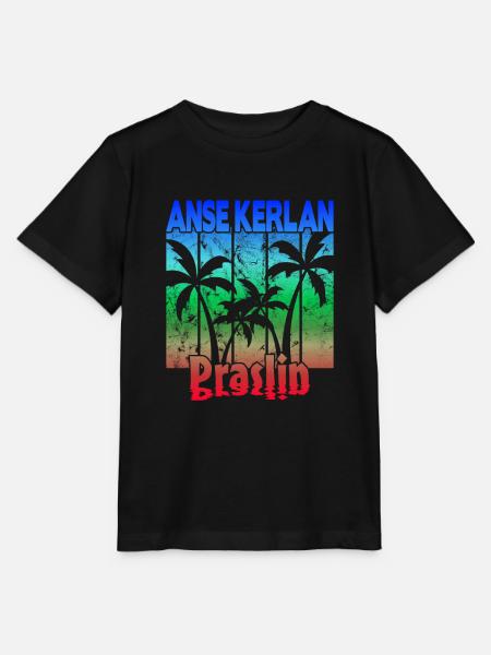 Anse Kerlan Praslin - Stanley/Stella Kinder T-Shirt MINI CREATOR - Schwarz