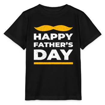 Father's Day - Stanley/Stella MINI CREATOR Kids’ T-Shirt - black - Front - Mikhail (115cm)