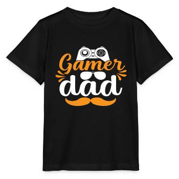 FATHER S DAY Gamer - Stanley/Stella MINI CREATOR Kids’ T-Shirt - black - Front - Mikhail (115cm)