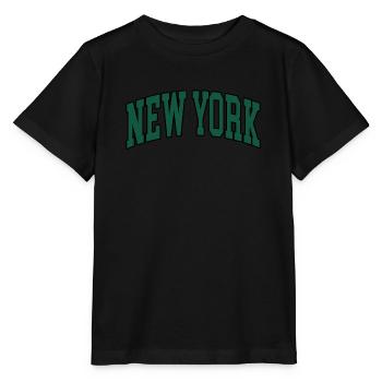 New York - T-shirt bio MINI CREATOR Stanley/Stella Enfant - noir - Devant - Mikhail (115cm)