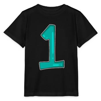 Numéro 1 Numéro Gagnant Premier Gagnant - T-shirt bio MINI CREATOR Stanley/Stella Enfant - noir - Devant - Mikhail (115cm)