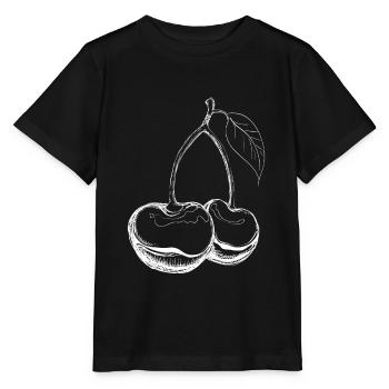 Cerises - T-shirt bio MINI CREATOR Stanley/Stella Enfant - noir - Devant - Mikhail (115cm)
