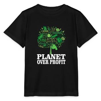 Climat Changement climatique Environnement Grève Climat - T-shirt bio MINI CREATOR Stanley/Stella Enfant - noir - Devant - Mikhail (115cm)