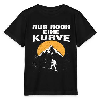 Nur noch eine Kurve - Stanley/Stella Kinder T-Shirt MINI CREATOR  - Schwarz - Vorne - Mikhail (115cm)