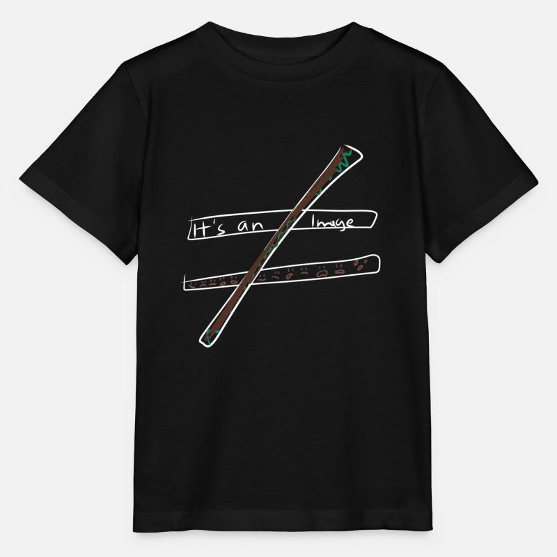 Calcul d’équation - T-shirt bio MINI CREATOR Stanley/Stella Enfant - noir