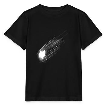 étoile filante d’astronomie - T-shirt bio MINI CREATOR Stanley/Stella Enfant - noir - Devant - Mikhail (115cm)