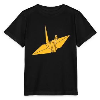 origami - Stanley/Stella MINI CREATOR Kids’ T-Shirt - black - Front - Mikhail (115cm)