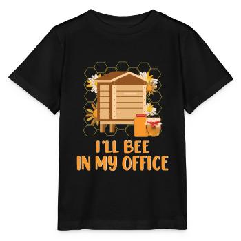 Beekeeper Beekeeping - Stanley/Stella MINI CREATOR Kids’ T-Shirt - black - Front - Mikhail (115cm)