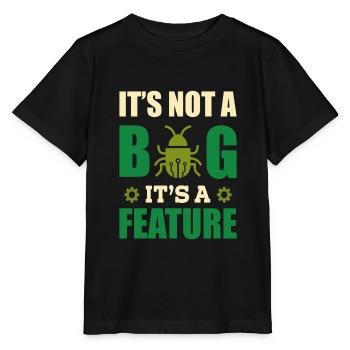 Computer Scientist Programmer - Stanley/Stella MINI CREATOR Kids’ T-Shirt - black - Front - Mikhail (115cm)