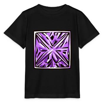 Pierre précieuse de diamant - T-shirt bio MINI CREATOR Stanley/Stella Enfant - noir - Devant - Mikhail (115cm)