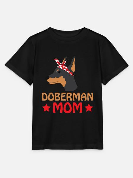 Doberman - T-shirt bio MINI CREATOR Stanley/Stella Enfant - noir