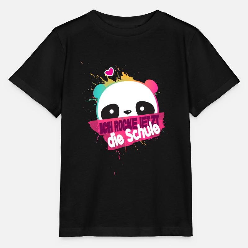 Endlich Schulkind, Einschulung - Stanley/Stella Kinder T-Shirt MINI CREATOR  - Schwarz