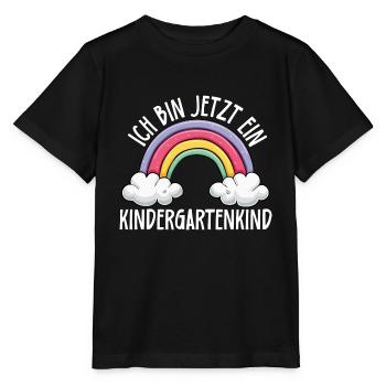 I'm now a kindergarten child 2025 - Stanley/Stella MINI CREATOR Kids’ T-Shirt - black - Front - Mikhail (115cm)