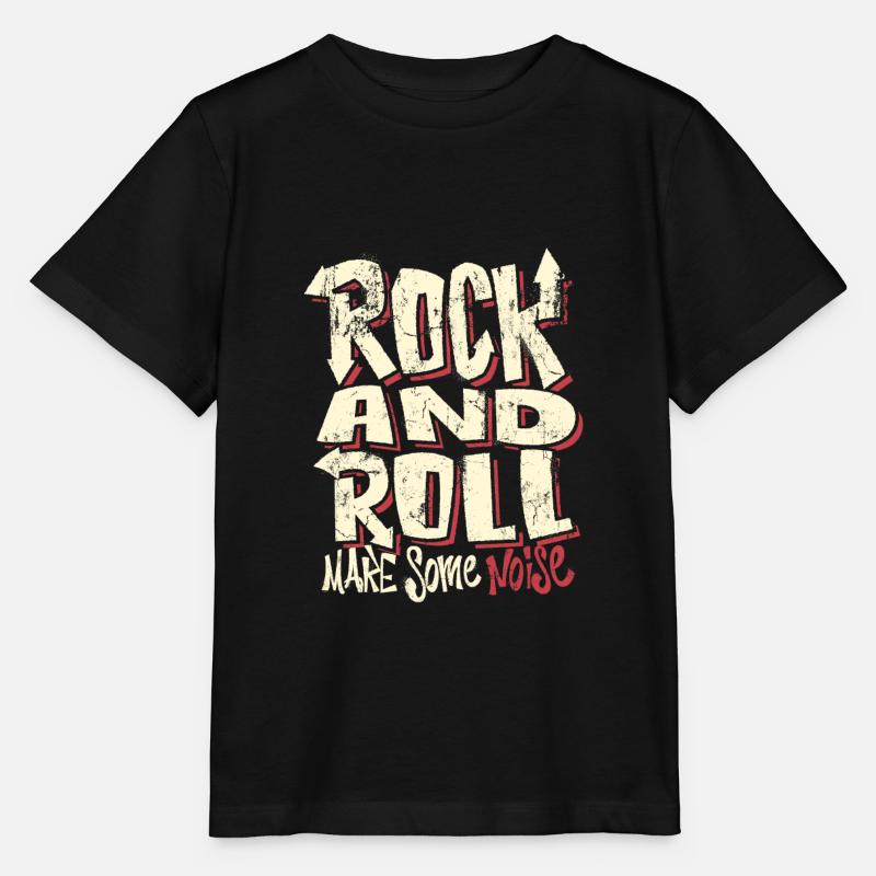 Rock and roll - T-shirt bio MINI CREATOR Stanley/Stella Enfant - noir