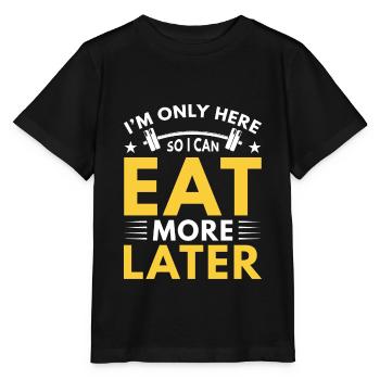 Fun Fitness Dicton Entraînement Échauffement Sport - T-shirt bio MINI CREATOR Stanley/Stella Enfant - noir - Devant - Mikhail (115cm)