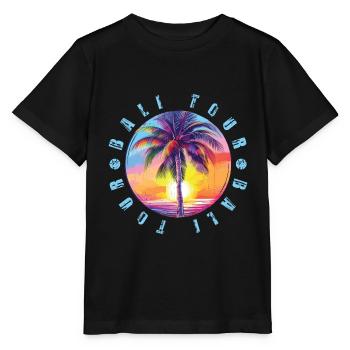 Bali Tour Bunt - Stanley/Stella Kinder T-Shirt MINI CREATOR  - Schwarz - Vorne - Mikhail (115cm)