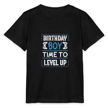 Geburtstagskind Zeit, um Videospiel Geburtstag zu verbessern - Stanley/Stella Kinder T-Shirt MINI CREATOR  - Schwarz - Vorne - Mikhail (115cm)