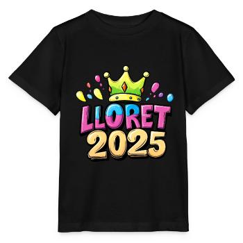 Lloret de Mar 2025 - T-shirt bio MINI CREATOR Stanley/Stella Enfant - noir - Devant - Mikhail (115cm)