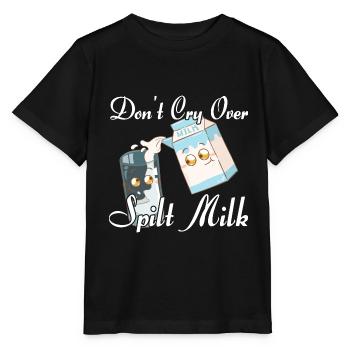 Milkman Buveur de lait - T-shirt bio MINI CREATOR Stanley/Stella Enfant - noir - Devant - Mikhail (115cm)