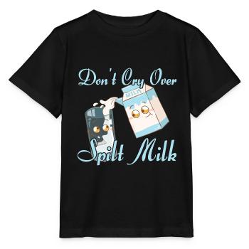 Milkman Buveur de lait - T-shirt bio MINI CREATOR Stanley/Stella Enfant - noir - Devant - Mikhail (115cm)