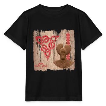 Celts 8 - Stanley/Stella MINI CREATOR Kids’ T-Shirt - black - Front - Mikhail (115cm)